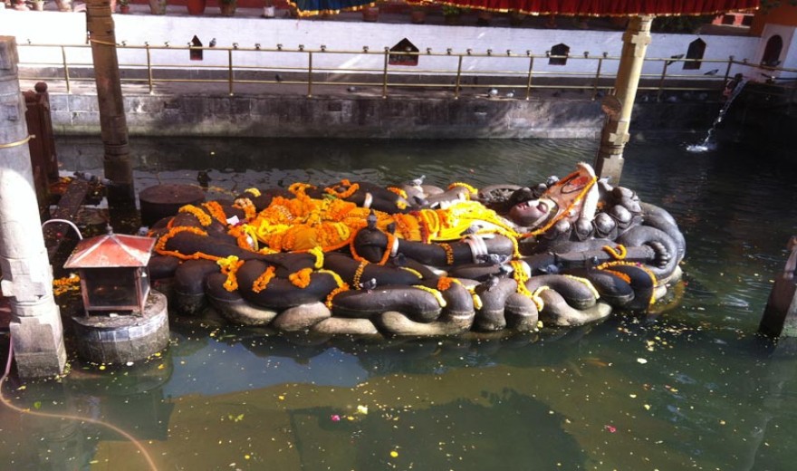 sleeping Bishnu Jalnarayan